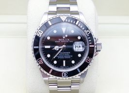 Rolex Submariner Date 16610 (2008) - Black dial 40 mm Steel case