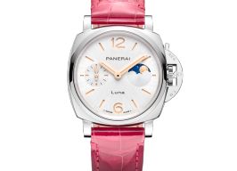 Panerai Luminor Due Luna PAM01557 (2025) - White dial 38 mm Steel case