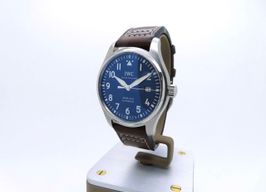 IWC Pilot Mark IW327004 (2017) - Blauw wijzerplaat 40mm Staal