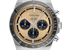Longines Conquest L3.835.4.32.6 (2026) - Goud wijzerplaat 42mm Staal