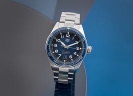 TAG Heuer Autavia WBE5116 (Unknown (random serial)) - Blue dial 42 mm Steel case