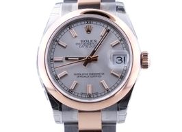 Rolex Datejust 31 178241 (2016) - Silver dial 31 mm Gold/Steel case