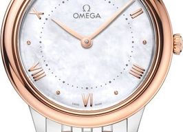 Omega De Ville 434.20.30.60.05.001 (2024) - Wit wijzerplaat 30mm Goud/Staal