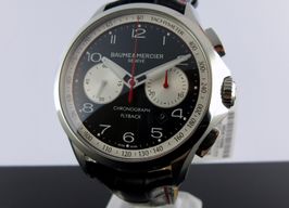 Baume & Mercier Clifton M0A10369 (2024) - Zwart wijzerplaat 44mm Staal