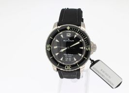 Blancpain Fifty Fathoms 5050-12B30-B52A (2024) - Black dial 45 mm Titanium case