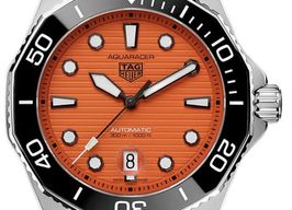 TAG Heuer Aquaracer 300M WBP201F.BA0632 (2024) - Orange dial 43 mm Steel case