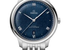 Omega De Ville 434.10.40.20.03.001 (2026) - Blue dial 40 mm Steel case