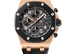 Audemars Piguet Royal Oak Offshore 26238OK.OO.A002CA.01 (2025) - Black dial 42 mm Rose Gold case