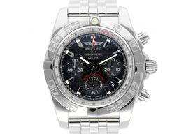 Breitling Chronomat 44 AB011012/BE69 (2019) - Zwart wijzerplaat 44mm Staal