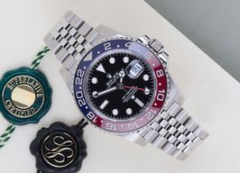 Rolex GMT-Master II 126710BLRO (2024) - Zwart wijzerplaat 40mm Staal
