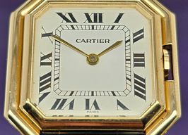 Cartier Vintage 17001 (1970) - White dial 31 mm Yellow Gold case