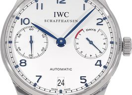 IWC Portuguese Automatic IW500107 (2013) - Silver dial 42 mm Steel case