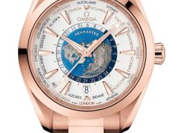 Omega Seamaster Aqua Terra 220.50.43.22.02.001 (2026) - Zilver wijzerplaat 43mm Roségoud