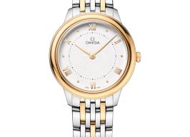 Omega De Ville 434.20.30.60.02.002 (2025) - Wit wijzerplaat 30mm Goud/Staal