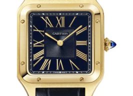 Cartier Santos Dumont WGSA0115 (2026) - Blauw wijzerplaat 31mm Geelgoud