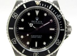 Rolex Submariner No Date 14060 (2016) - Black dial 40 mm Steel case