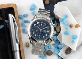 Omega Speedmaster Date 3513.82.00 (1999) - Blue dial 39 mm Steel case