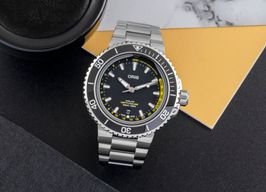 Oris Aquis Depth Gauge 01 733 7755 4154-Set MB (2023) - Black dial 46 mm Steel case