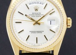 Rolex Day-Date 1803 (1968) - Silver dial 36 mm Yellow Gold case