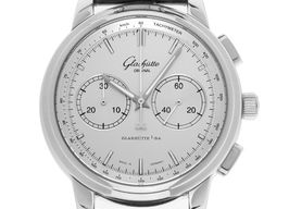 Glashütte Original Senator Chronograph 1-39-34-21-42-04 (2018) - Silver dial 44 mm Steel case