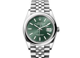 Rolex Datejust 36 126200-0023 (2024) - Green dial 36 mm Steel case