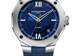 Baume & Mercier Riviera M0A10701 (2025) - Blue dial 42 mm Steel case