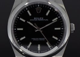 Rolex Oyster Perpetual 39 114300 (2018) - Black dial 39 mm Steel case