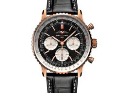 Breitling Navitimer 1 B01 Chronograph RB0138211B1P1 (2023) - Zwart wijzerplaat 43mm Roodgoud