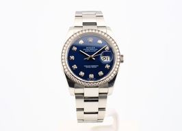Rolex Datejust 36 116244 (2009) - Blue dial 36 mm Steel case