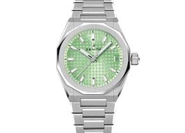 Zenith Defy Skyline 03.9400.670/61.I001 (2026) - Green dial 36 mm Steel case