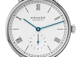 NOMOS Ludwig 33 243 (2026) - Wit wijzerplaat 33mm Staal