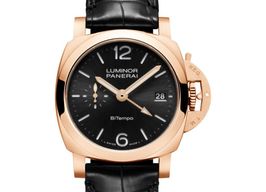 Panerai Luminor PAM01641 (2025) - Black dial 40 mm Rose Gold case