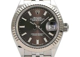 Rolex Lady-Datejust 279174 (2022) - Grey dial 28 mm Steel case