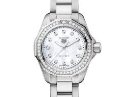 TAG Heuer Aquaracer Lady WBP1417.BA0622 (2025) - White dial 30 mm Steel case