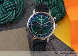 Breitling Top Time A253101A1L1X1 (2022) - Groen wijzerplaat 42mm Staal