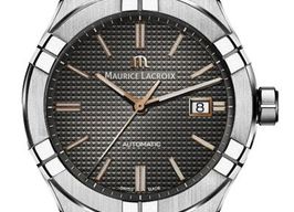 Maurice Lacroix Aikon AI6008-SS001-331-1 (2023) - Grijs wijzerplaat 42mm Staal