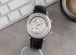Jaeger-LeCoultre Master Geographic Q1528420 (Unknown (random serial)) - Silver dial 42 mm Steel case