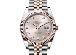 Rolex Datejust 41 126331-0008 (2024) - Pink dial 41 mm Steel case