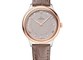 Omega De Ville 434.23.30.60.52.001 (2025) - Grey dial 30 mm Gold/Steel case