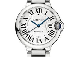 Cartier Ballon Bleu WSBB0048 (2026) - Zilver wijzerplaat 37mm Staal