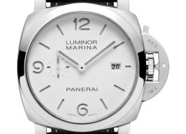 Panerai Luminor Marina PAM03314 (2026) - Wit wijzerplaat 44mm Staal