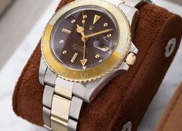 Rolex GMT-Master 1675/3 (1973) - Brown dial 40 mm Gold/Steel case