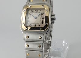 Cartier Santos Galbée 1567 (1998) - White dial 24 mm Steel case