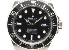 Rolex Sea-Dweller 4000 116600 (2015) - Zwart wijzerplaat 40mm Staal