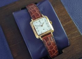 Rolex Vintage 4663 (1938) - Wit wijzerplaat 24mm Roségoud