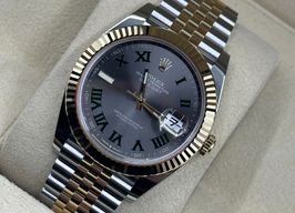 Rolex Datejust 41 126333 (2024) - Grey dial 41 mm Gold/Steel case