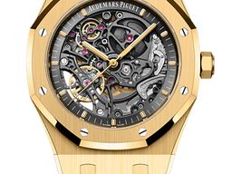 Audemars Piguet Royal Oak Double Balance Wheel Openworked 15407BA.OO.1220BA.01 (2025) - Transparent dial 41 mm Yellow Gold case