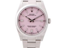 Rolex Oyster Perpetual 36 126000 (2024) - Roze wijzerplaat 36mm Staal