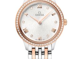 Omega De Ville Prestige 434.25.30.60.55.001 (2026) - Wit wijzerplaat 30mm Goud/Staal
