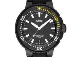 Oris Aquis Titanium Date 01 400 7767 7754-07 426 64BTEB (2023) - Black dial 50 mm Titanium case